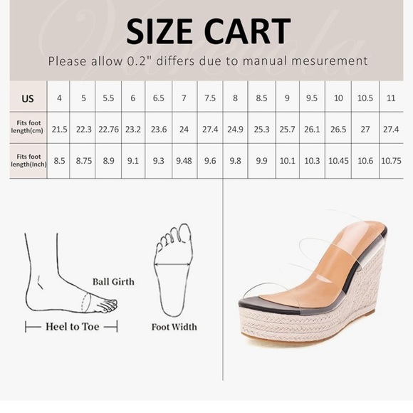 VARECOLA Women Slip On Espadrille Platform Wedge size 6 - Picture 3 of 9